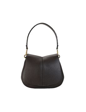 Ledertasche - Umhängetasche HELENA ROUND braun damen