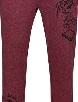 Trainingshose - Belle - S bis 3XL - für Damen - Größe XL - rot meliert - EMP exklusives Merchandise! - Frauen - female