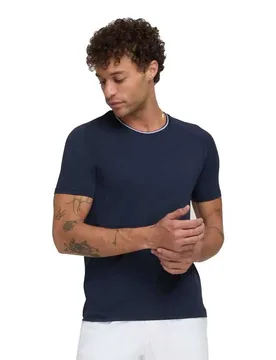 Team Seamless Crew Short Sleeve T-shirt Classic Navy XL - Wilson - FashionsVida