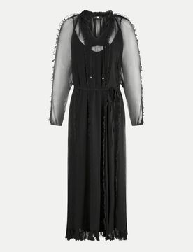 Riani Maxi-Kleid Schwarz 36