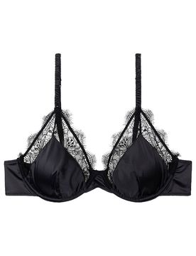 BH mit Bügel LOVELEY black schwarz 85C damen