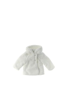 Finta pelliccia cappuccio BIANCO 072/9M
