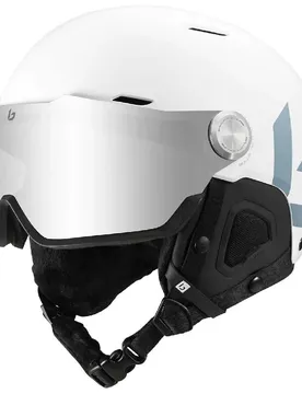 Bolle Casque Avec Visière Might Visor Matte Offwhite L unisex