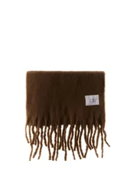 DEHA Sciarpa con frange MARRONE U