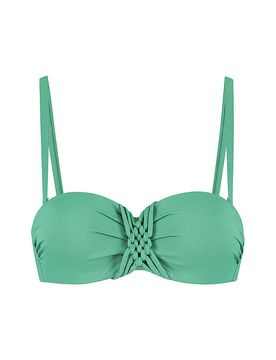 Bikinioberteil de mujer verde 36D