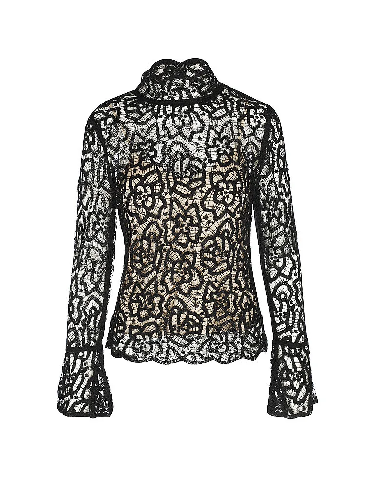 Blusenshirt schwarz XS damen - TWINSET - FashionsVida