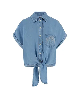 Guess Blusenshirt AMBRA bleu XL - Guess - FashionsVida