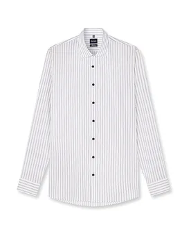 Camicia Slim Fit bianco 38 - Olymp No.6 - FashionsVida