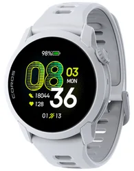 Montre GPS connectée - Pace 4 Silicone White en Aluminium - Blanc