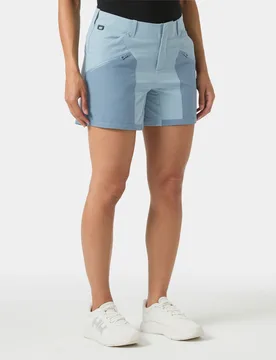 Women's HP Calvi Shorts Navy 34 - Windy Blue Navy - Female - Helly Hansen - FashionsVida
