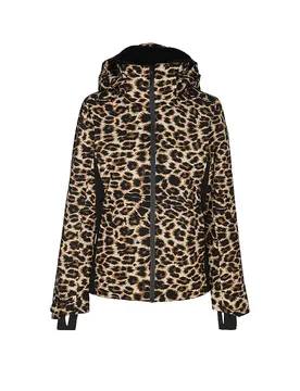 Chaqueta de esquí Flowler para mujer marrón claro 34 - Icepeak - FashionsVida