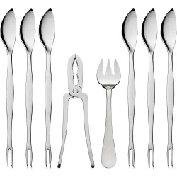Set de 13 piezas para marisco y ostras