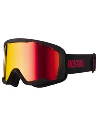 Skibrille Spiral Black/Red schwarz