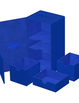 Twin Flip`n`Tray 200+ XenoSkin Monocolor Blue - Ultimate Guard - FashionsVida