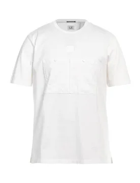 Camiseta Hombre Blanco L,S Hombre - C.P. Company - FashionsVida