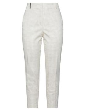 Pantalones Mujer Marfil 38 Mujer