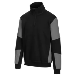 WÜRTH MODYF Sweat de travail zippé bicolore JOB+ BICOLOR noir/gris Noir XXL
