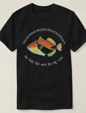 Humuhumunukunukuapua'a The Hawaii Triggerfish T Shirt 100% Cotton Short Sleeve O-Neck Casual T-shirt Loose Top Size S-3XL - Aliexpress - FashionsVida