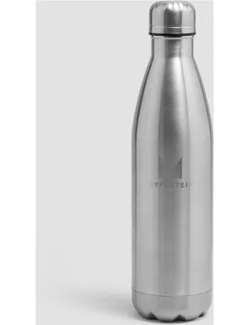 Botella de metal reciclado de 750 ml - Plateado - MyProtein - FashionsVida