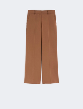 Pantalone palazzo donna cuoio