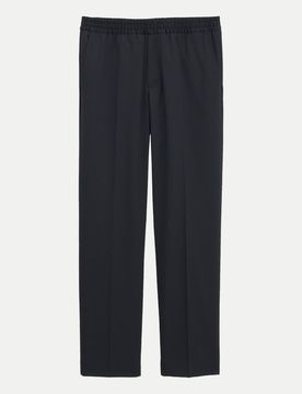 Relaxed-Fit Hose Terry Schwarz 52