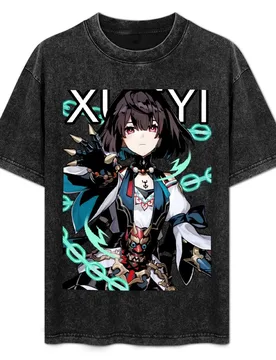 Xueyi Honkai Star Rail Shirt fan Xueyi Star rail Stickers T-Shirt Work Style Casual T-Shirt - Aliexpress - FashionsVida