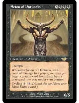 Scion of Darkness (foil) Legions - Magic: The Gathering - FashionsVida