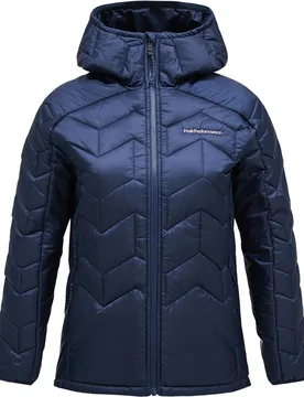 Doudoune légère et polyvalente - W Elevate Liner Hood Blue Shadow - Taille M - Bleu - Peak Performance - FashionsVida