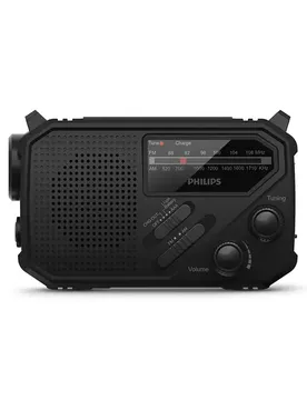 Radio Portable Tar1609 Black One Size unisex