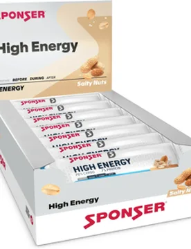 HIGH ENERGY BAR Salty-Nuts-1 Box (30x45g) - Sponser - FashionsVida
