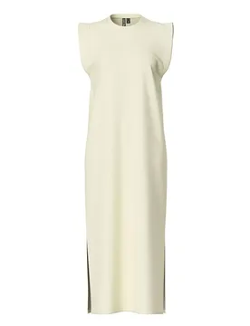 Robe Midi Sans Manches Chilli Summer Ankle White Pepper L