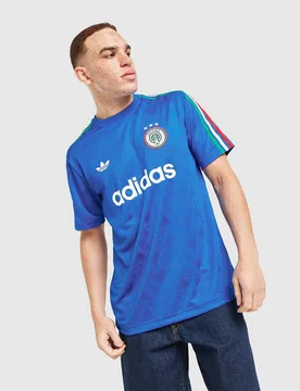 Mens Maglia All Over Print - Blu, blu blu Uomo taglia S - Adidas - FashionsVida