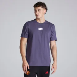 Manchester United Seasonal Graphic T-Shirt Purple S