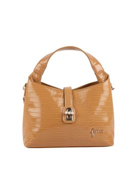 Faina Bolso de mano cognac