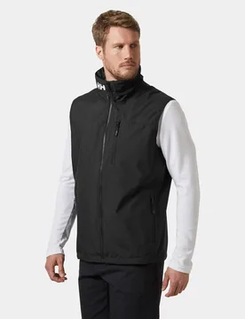 Men's Crew Sailing Vest 2.0 Black 2XL - Black - Male - Helly Hansen - FashionsVida