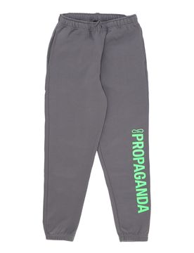 Pantalone Tuta Felpato Uomo Logo Vertical Sweatpant Grey
