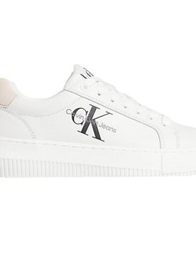 Chunky Cupsole Laceup Sneaker White / Peach 42 Damen