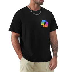 Microsoft Copilot AI T-Shirt Big and Tall Basic Tee Shirt
