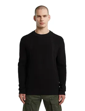 Maglione Structure Dark Black 2XL