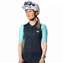 Maglia A Maniche Corte Ride Light Full Zip Blueberry Marine Blue