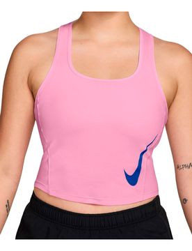 Dri-fit tempo swoosh camiseta técnica tirantes mujer Rosa (M)