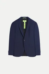 Slim-Fit Sakko CICASTELLO-S Blau 90