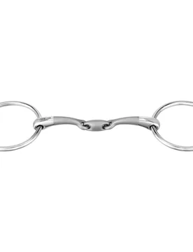 SATINOX Unterlegtrense 14mm, doppelt gebrochen 14,5 - Sprenger - FashionsVida