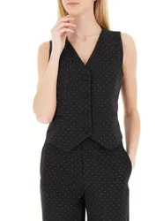 Gilet monopetto NERO M