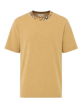 Burberry T-shirt di lino ryan