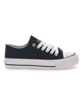 Sneakers in Tela da Donna Nere 2137 36