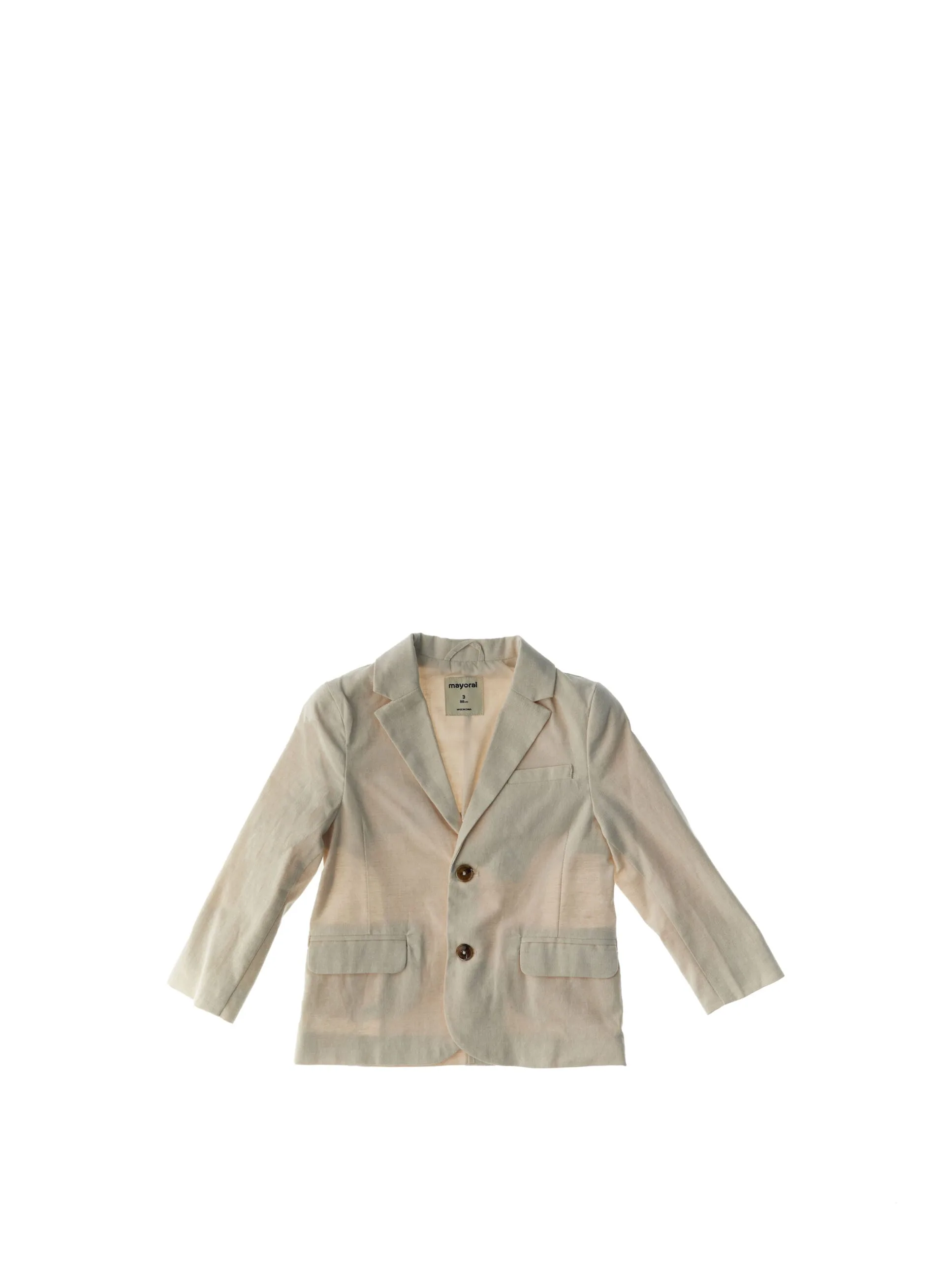 MAYORAL Giacca misto lino BEIGE 5 - Mayoral - FashionsVida