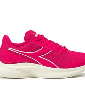 Eagle 6 Running Shoes Rubine Red C / Whiper White UK 6.5 Women - Diadora Sportswear - FashionsVida