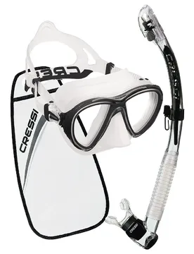 Attrezzatura Per Lo Snorkeling Quantum Itaca Ultra Dry - Cressi - FashionsVida
