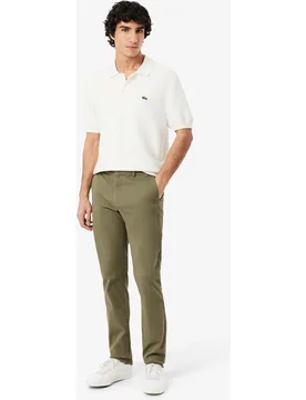 Pantalones joggers de hombre de corte ajustado - Lacoste - FashionsVida